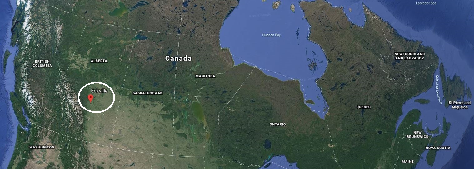 It's a looong way from Toronto!